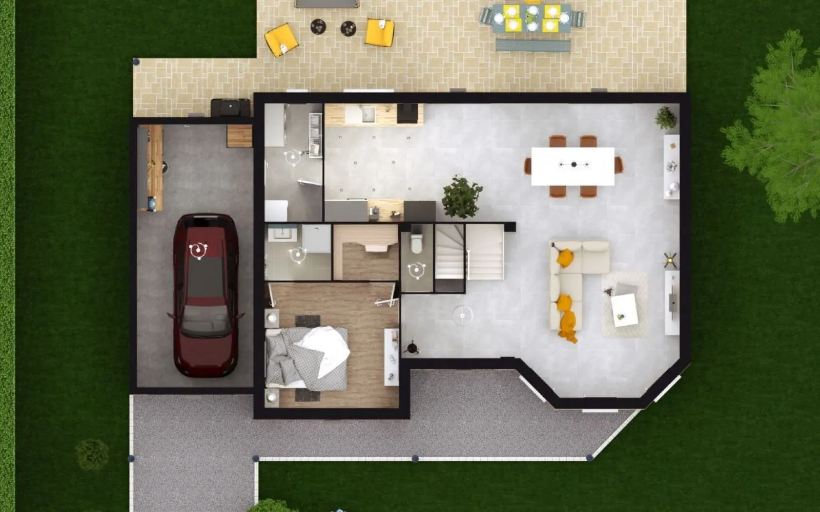 Projet de construction d'une maison 138 m² avec terrain à TIGEAUX (77) à Tigeaux — photo 6