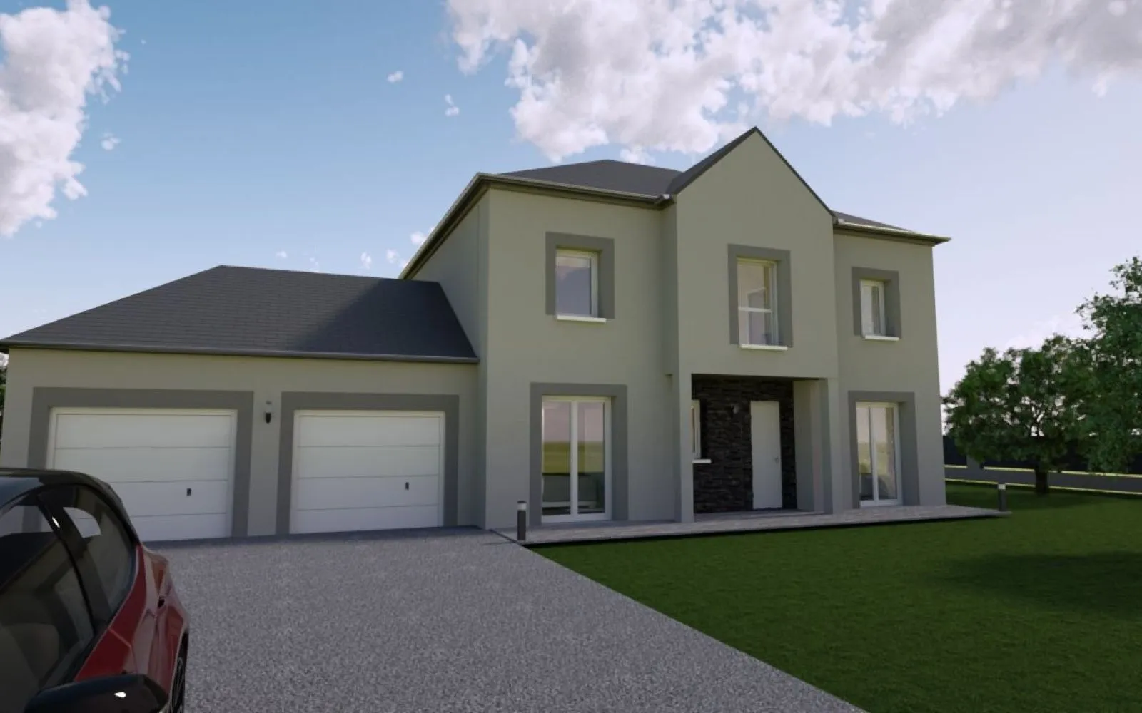 Projet de construction d'une maison 131 m² avec terrain à VILLECRESNES (94) à Villecresnes — photo 2