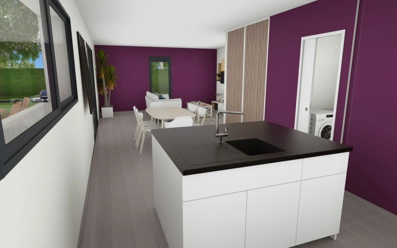 Projet de construction d'une maison 95 m² avec terrain à FONTENAY-TRESIGNY (77) à Fontenay-Trésigny — photo 5