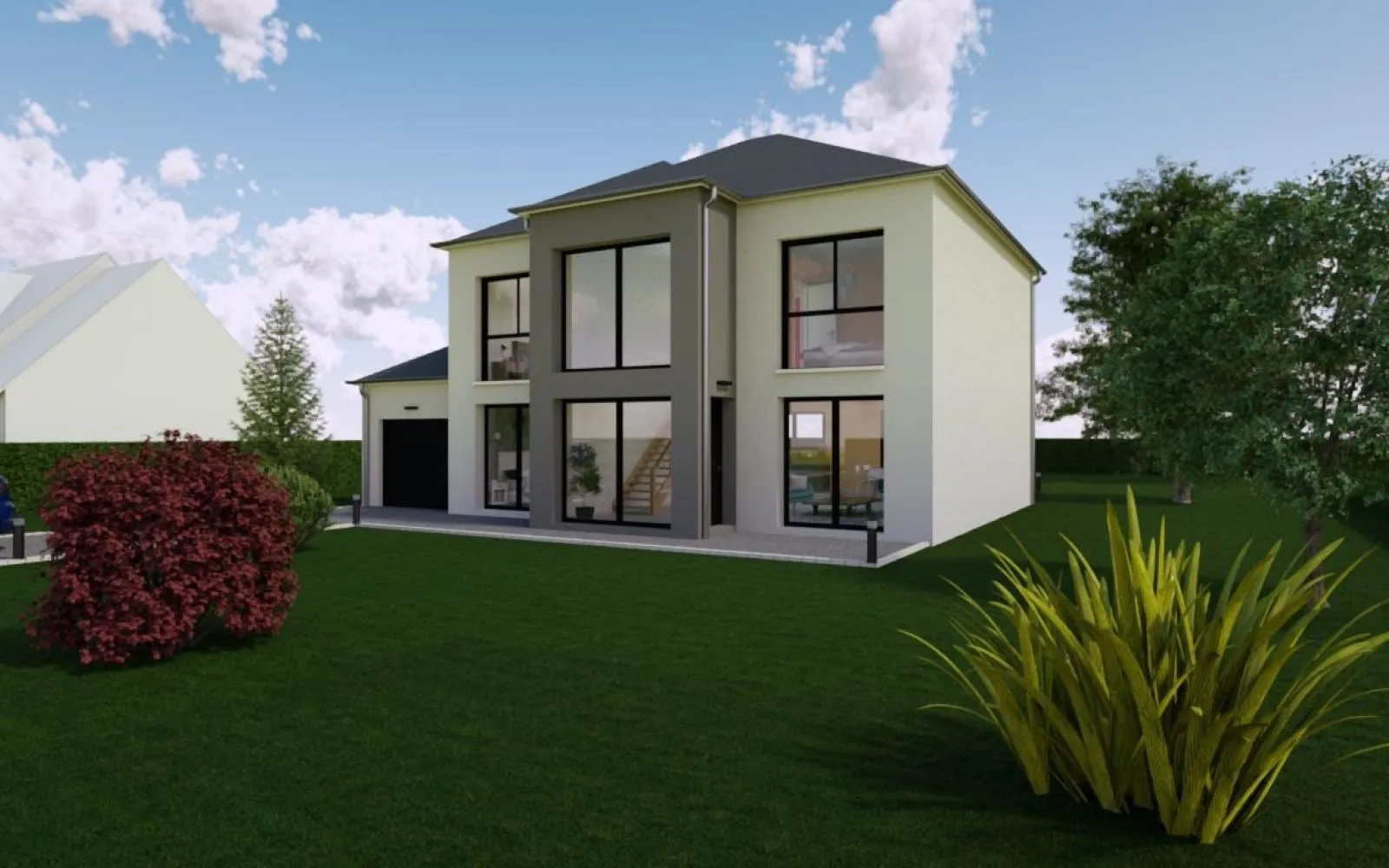 Projet de construction d'une maison 150 m² avec terrain à CHAMBLY (60) à Chambly — photo 1