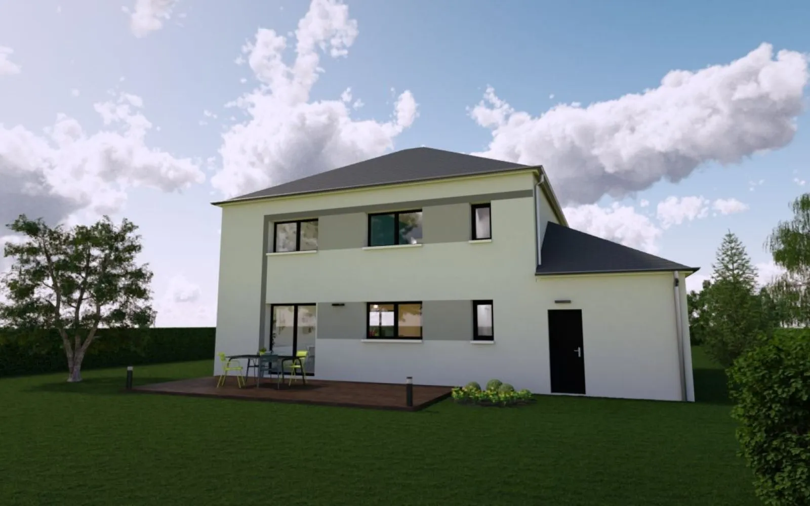 Projet de construction d'une maison 150 m² avec terrain à CHAMBLY (60) à Chambly — photo 4