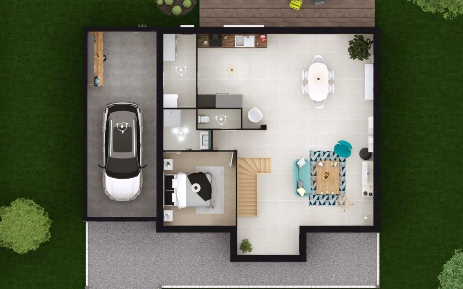 Projet de construction d'une maison 150 m² avec terrain à CHAMBLY (60) à Chambly — photo 6
