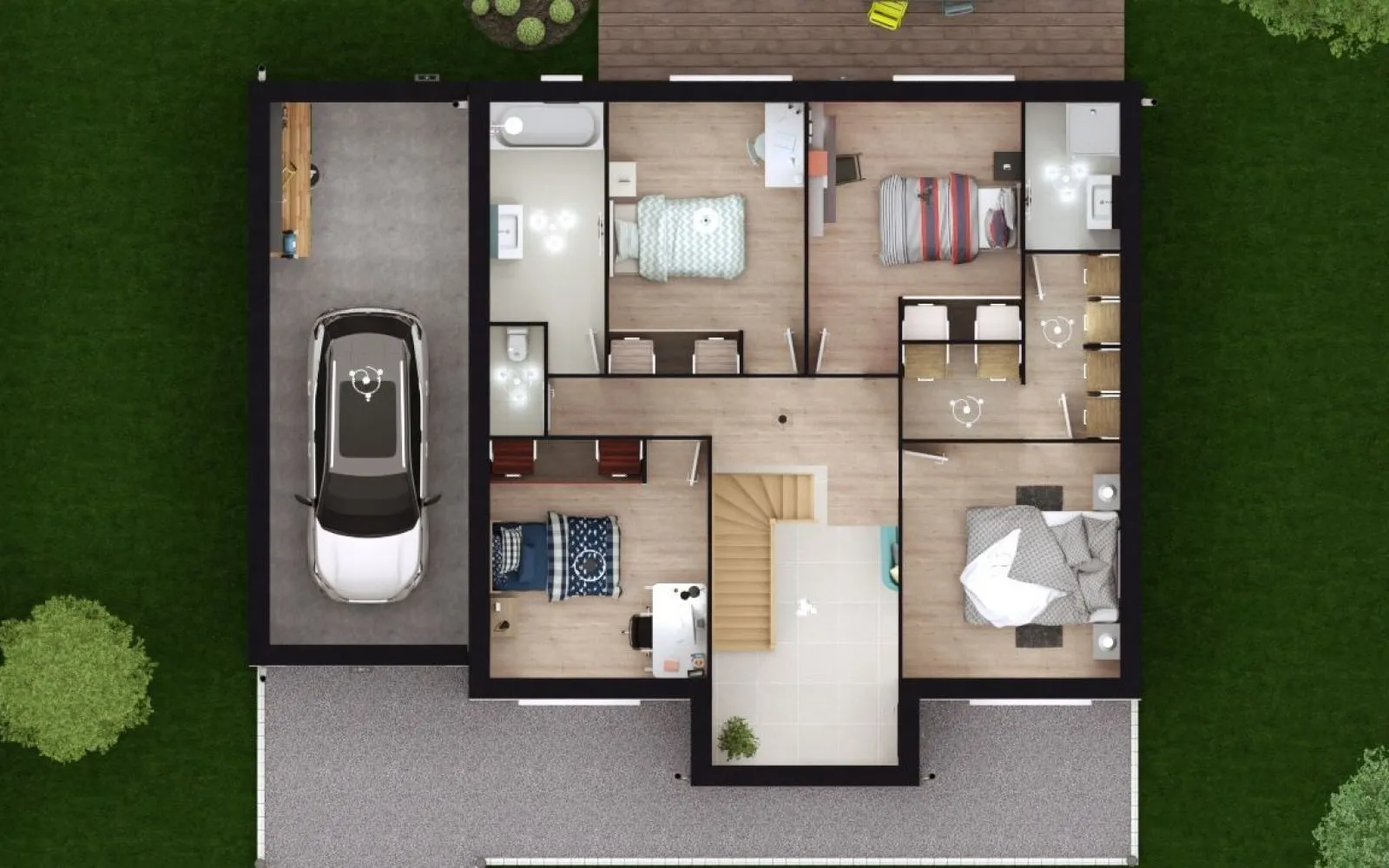 Projet de construction d'une maison 150 m² avec terrain à CHAMBLY (60) à Chambly — photo 7