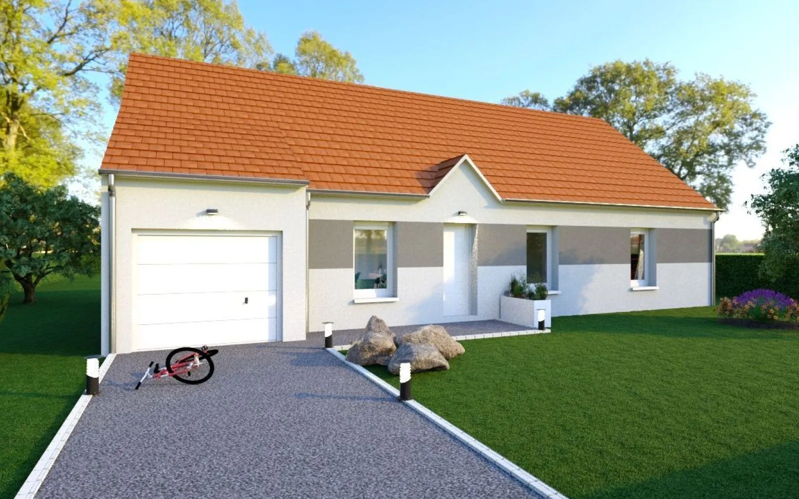 Projet de construction d'une maison 106 m² avec terrain à EGLY (91) à Égly — photo 2