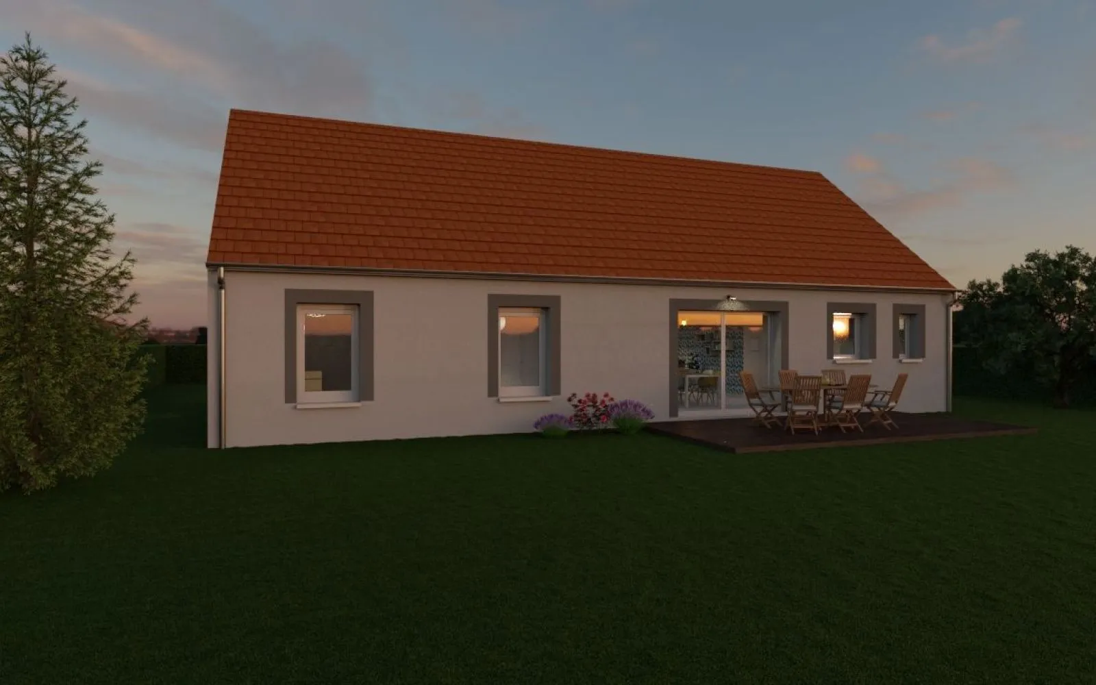 Projet de construction d'une maison 106 m² avec terrain à EGLY (91) à Égly — photo 3