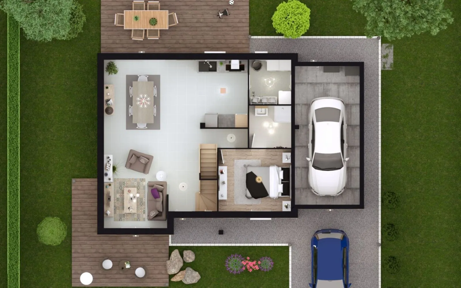 Projet de construction d'une maison 83 m² avec terrain à GRISY-SUISNES (77) à Grisy-Suisnes — photo 6