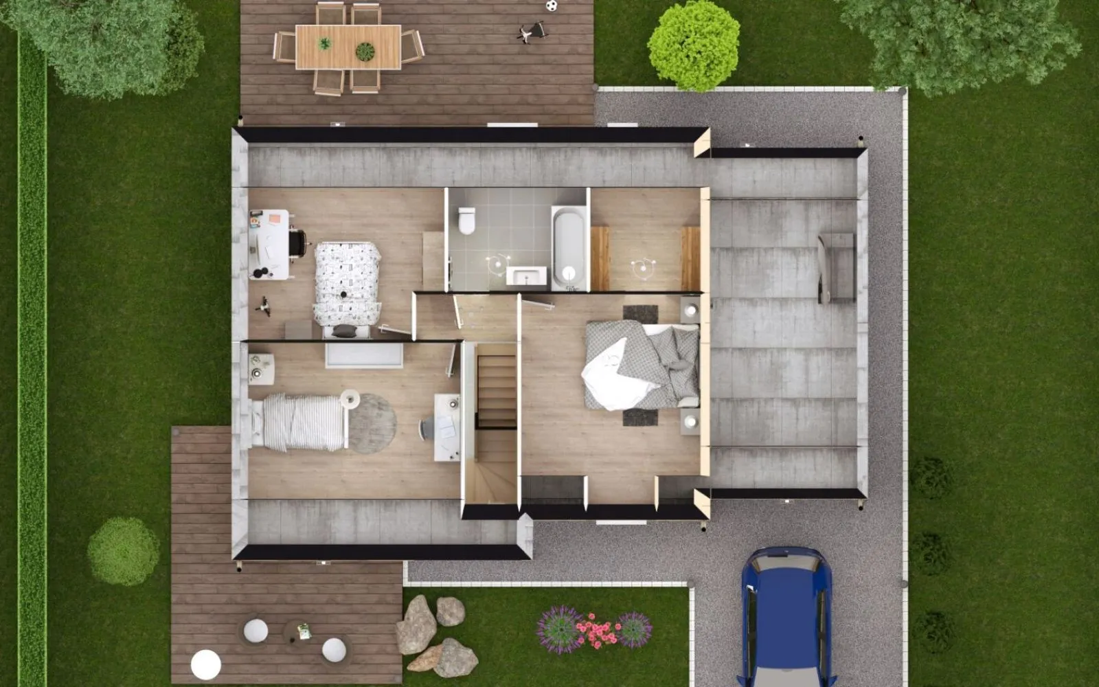 Projet de construction d'une maison 83 m² avec terrain à GRISY-SUISNES (77) à Grisy-Suisnes — photo 7