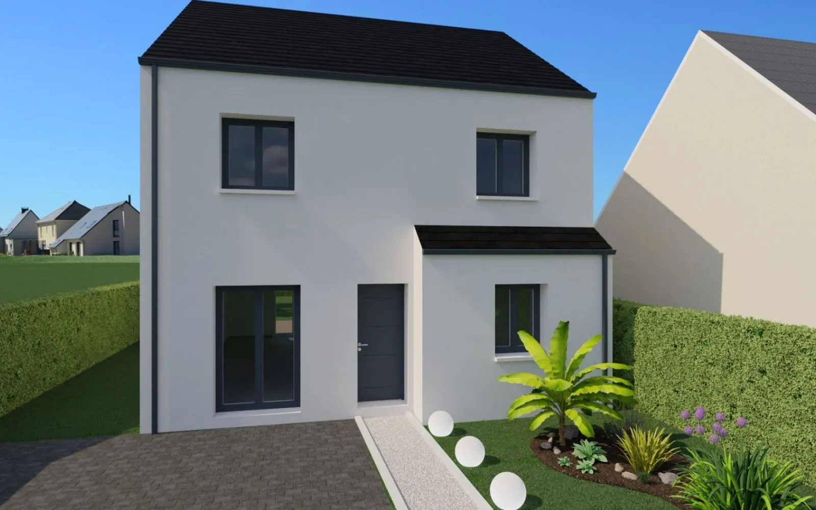 Projet de construction d'une maison 98 m² avec terrain à BOISSISE-LE-ROI (77) à Boissise-le-Roi — photo 1