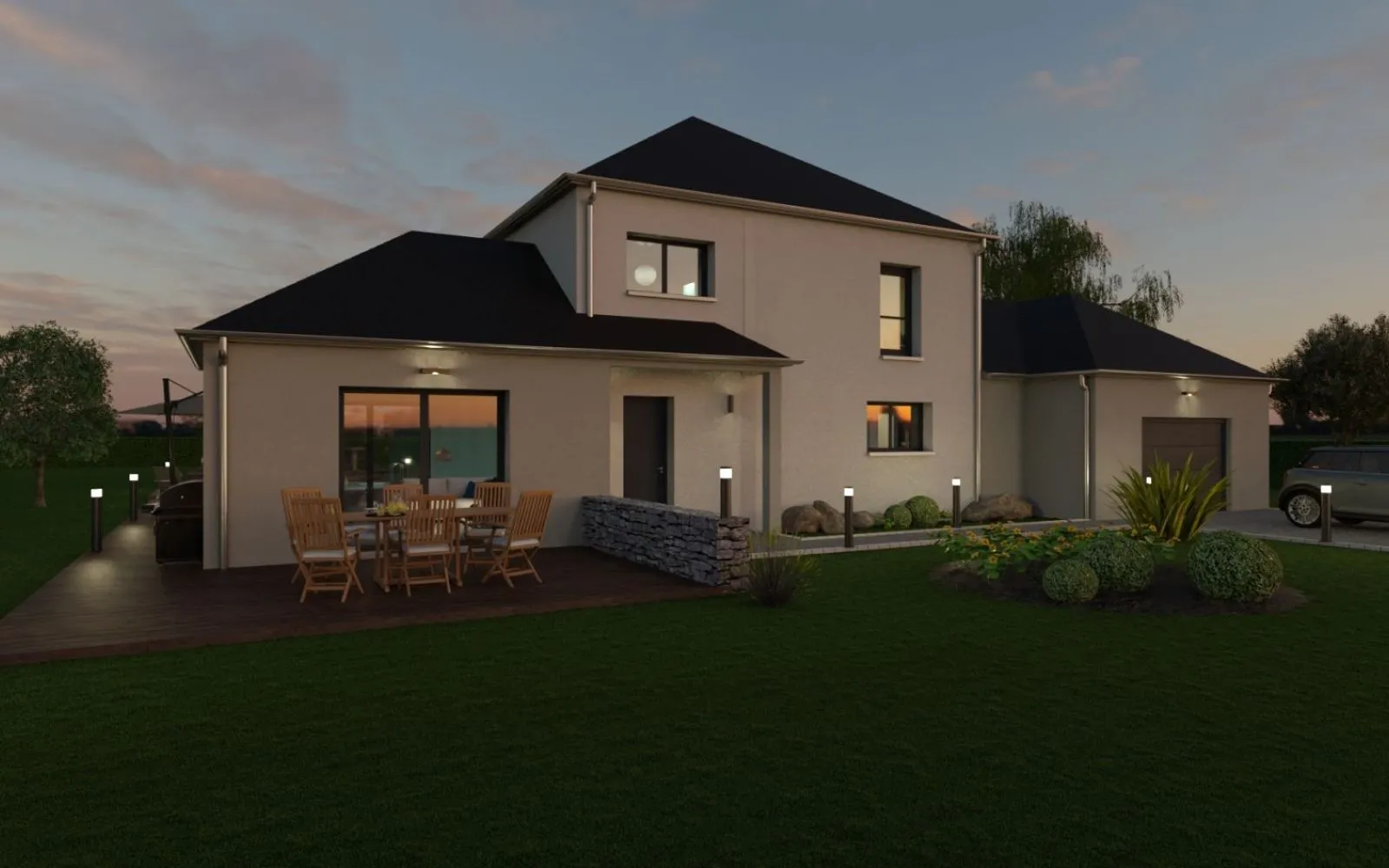 Projet de construction d'une maison 164 m² avec terrain à PALAISEAU (91) à Palaiseau — photo 1