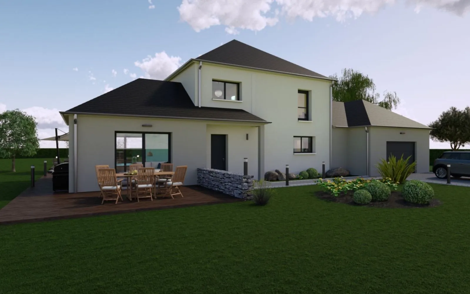 Projet de construction d'une maison 164 m² avec terrain à PALAISEAU (91) à Palaiseau — photo 2