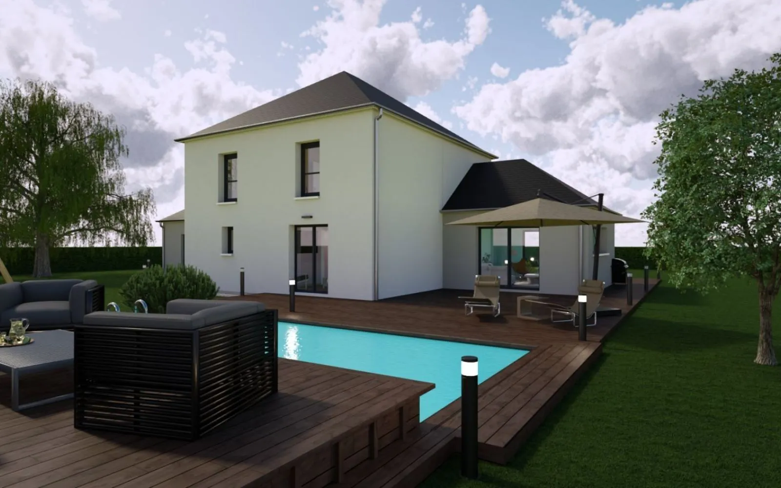 Projet de construction d'une maison 164 m² avec terrain à PALAISEAU (91) à Palaiseau — photo 3