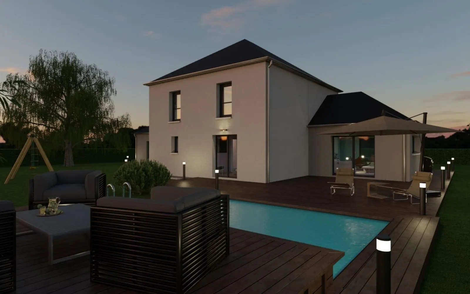 Projet de construction d'une maison 164 m² avec terrain à PALAISEAU (91) à Palaiseau — photo 4