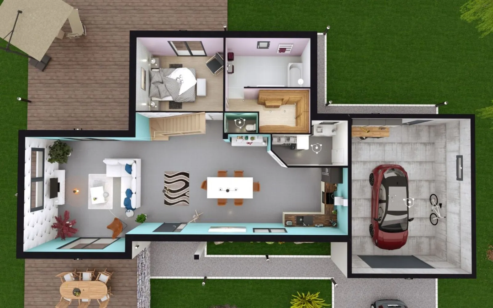 Projet de construction d'une maison 164 m² avec terrain à PALAISEAU (91) à Palaiseau — photo 6