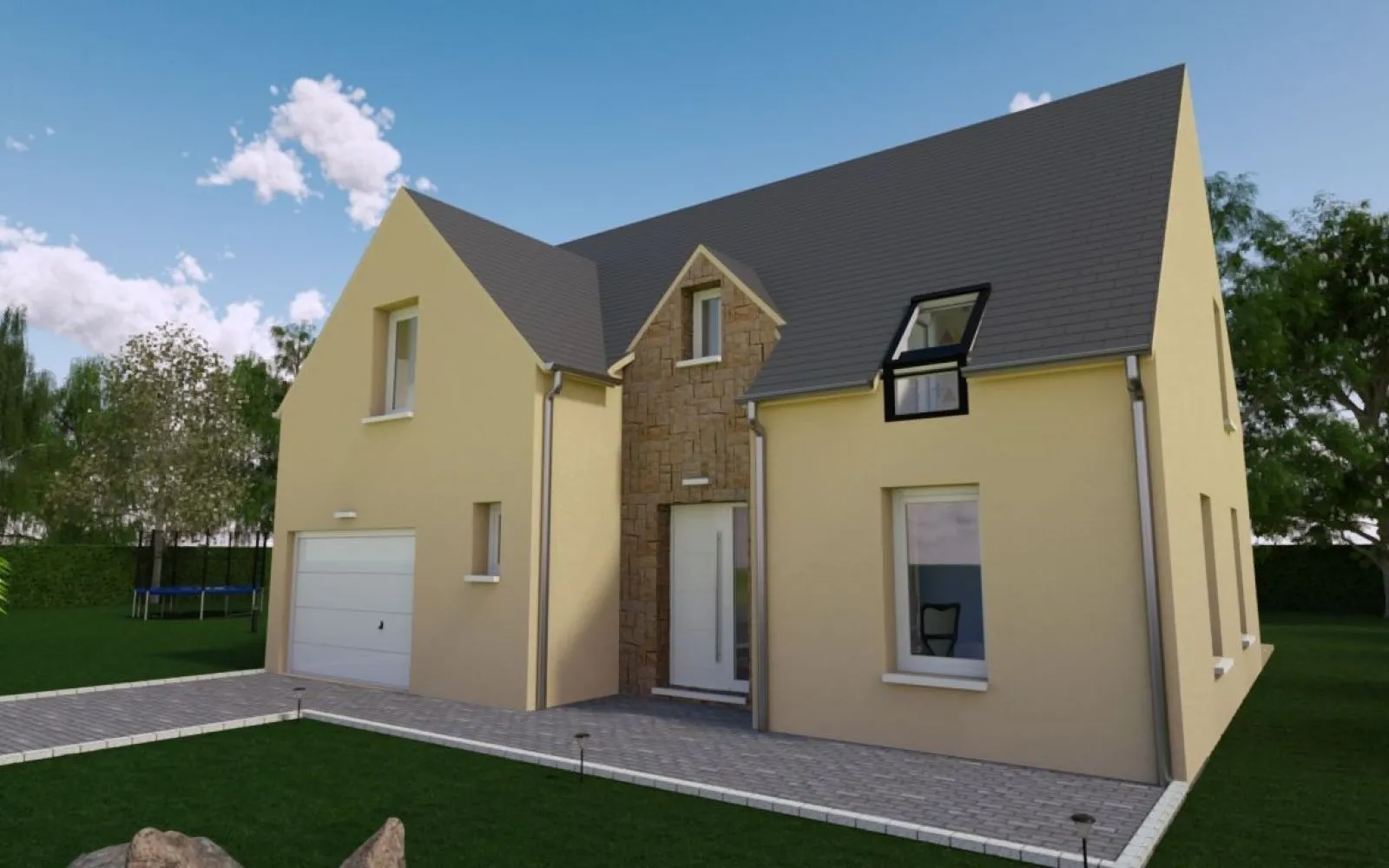 Projet de construction d'une maison 126 m² avec terrain à VERRIERES-LE-BUISSON (91) à Verrières-le-Buisson — photo 1