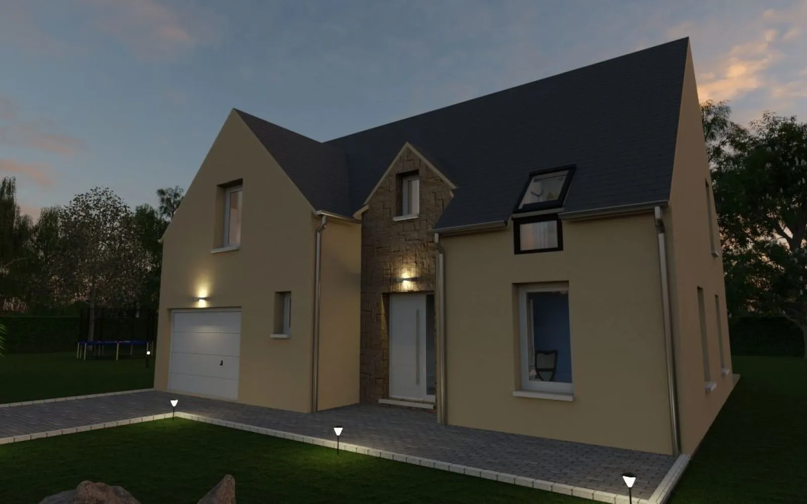 Projet de construction d'une maison 126 m² avec terrain à VERRIERES-LE-BUISSON (91) à Verrières-le-Buisson — photo 2