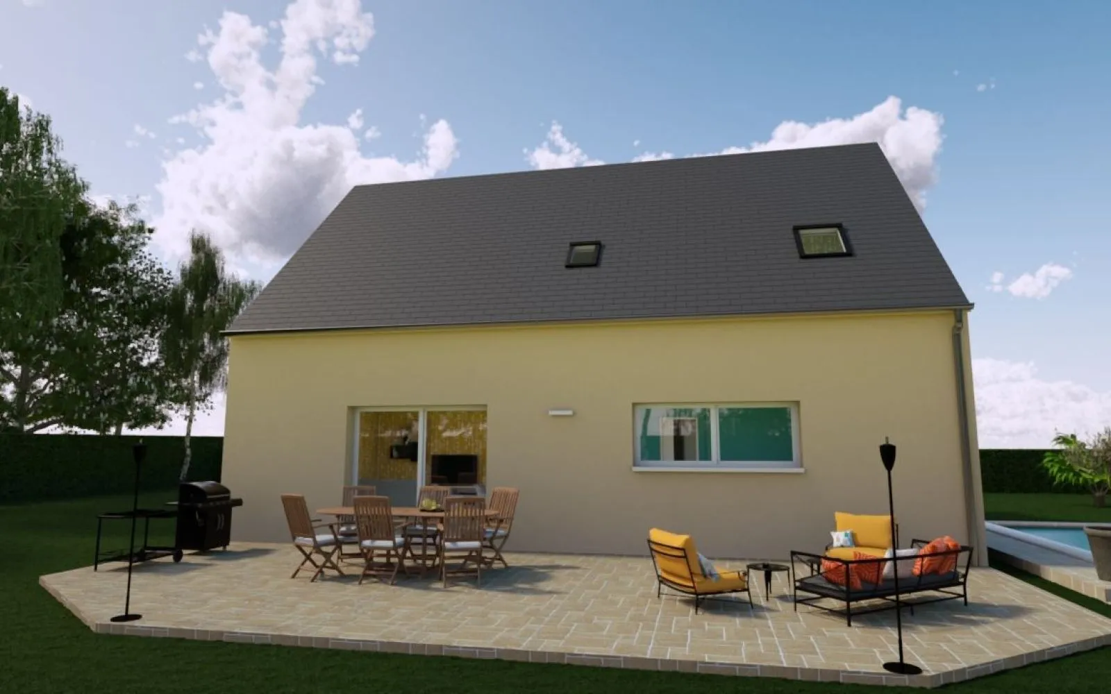 Projet de construction d'une maison 126 m² avec terrain à VERRIERES-LE-BUISSON (91) à Verrières-le-Buisson — photo 4
