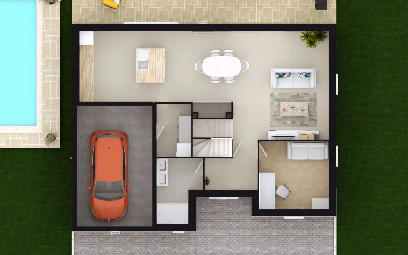 Projet de construction d'une maison 126 m² avec terrain à VERRIERES-LE-BUISSON (91) à Verrières-le-Buisson — photo 6