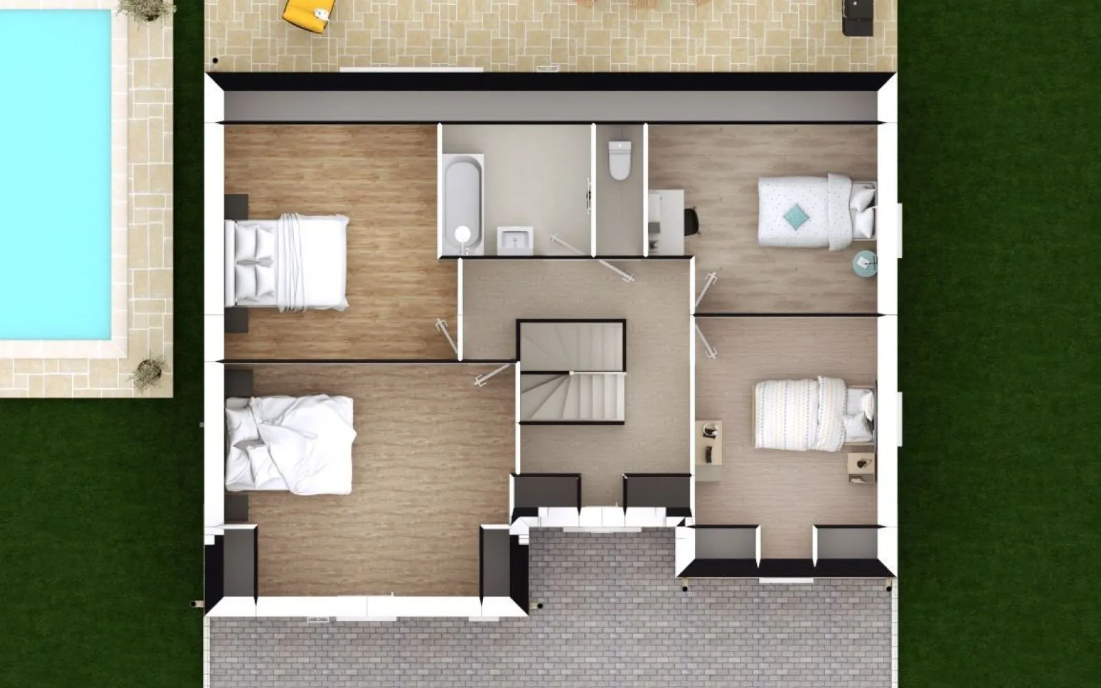 Projet de construction d'une maison 126 m² avec terrain à VERRIERES-LE-BUISSON (91) à Verrières-le-Buisson — photo 7