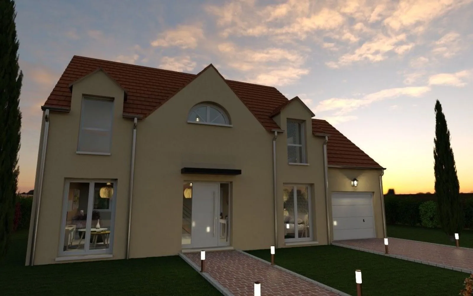 Projet de construction d'une maison 112 m² avec terrain à NOISY-LE-GRAND (93) à Noisy-le-Grand — photo 1