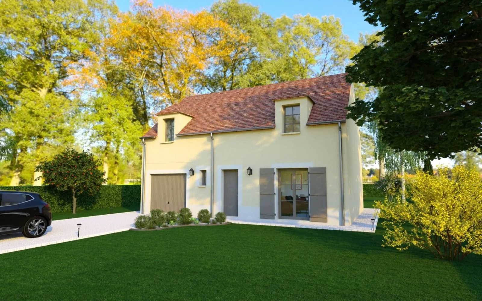 Projet de construction d'une maison 98 m² avec terrain à GARGES-LES-GONESSE (95) à Garges-lès-Gonesse — photo 1