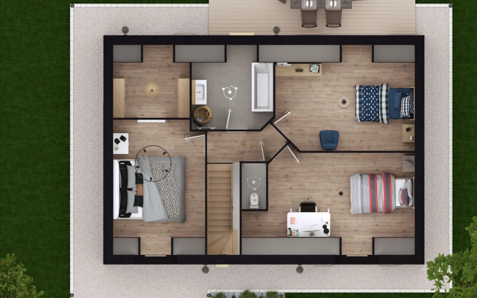Projet de construction d'une maison 98 m² avec terrain à GARGES-LES-GONESSE (95) à Garges-lès-Gonesse — photo 8