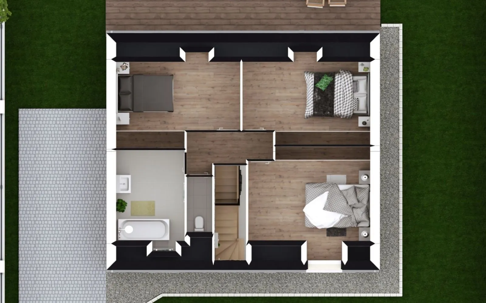 Projet de construction d'une maison 96 m² avec terrain à CHESSY (77) à Chessy — photo 7