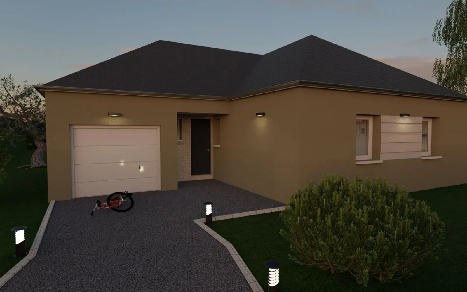 Projet de construction d'une maison 90 m² avec terrain à VOULANGIS (77) à Voulangis — photo 1