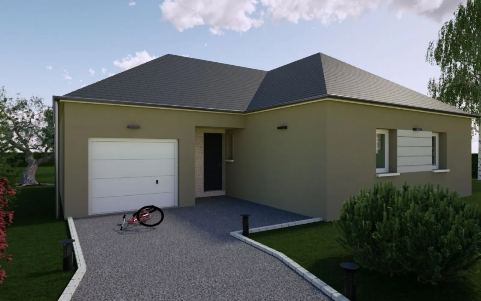 Projet de construction d'une maison 90 m² avec terrain à VOULANGIS (77) à Voulangis — photo 3