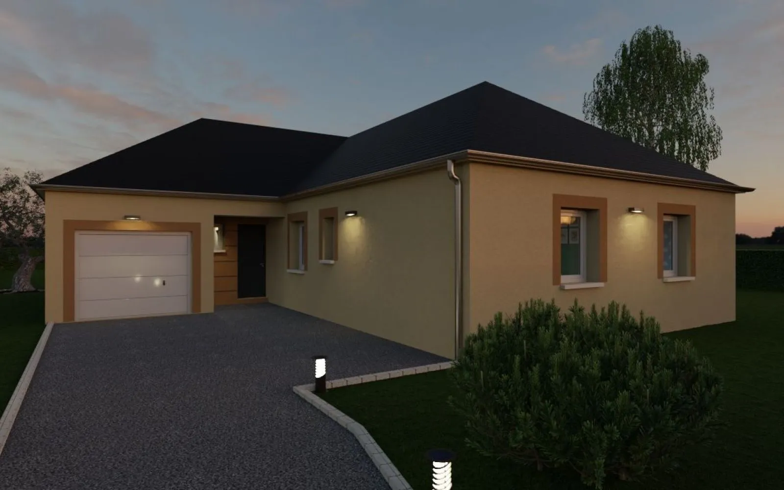 Projet de construction d'une maison 117 m² avec terrain à GUIGNES (77) à Guignes — photo 1