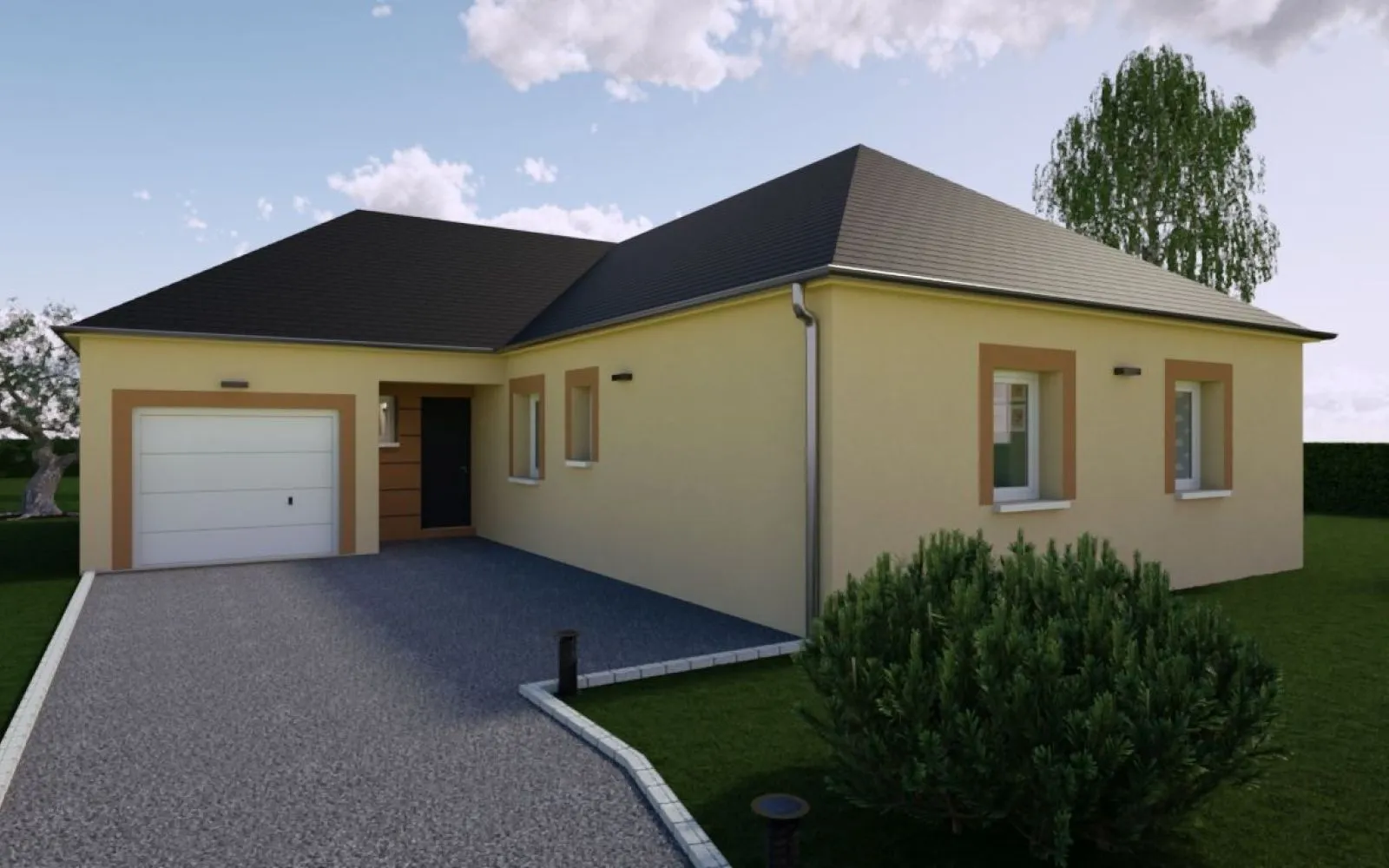 Projet de construction d'une maison 117 m² avec terrain à GUIGNES (77) à Guignes — photo 2