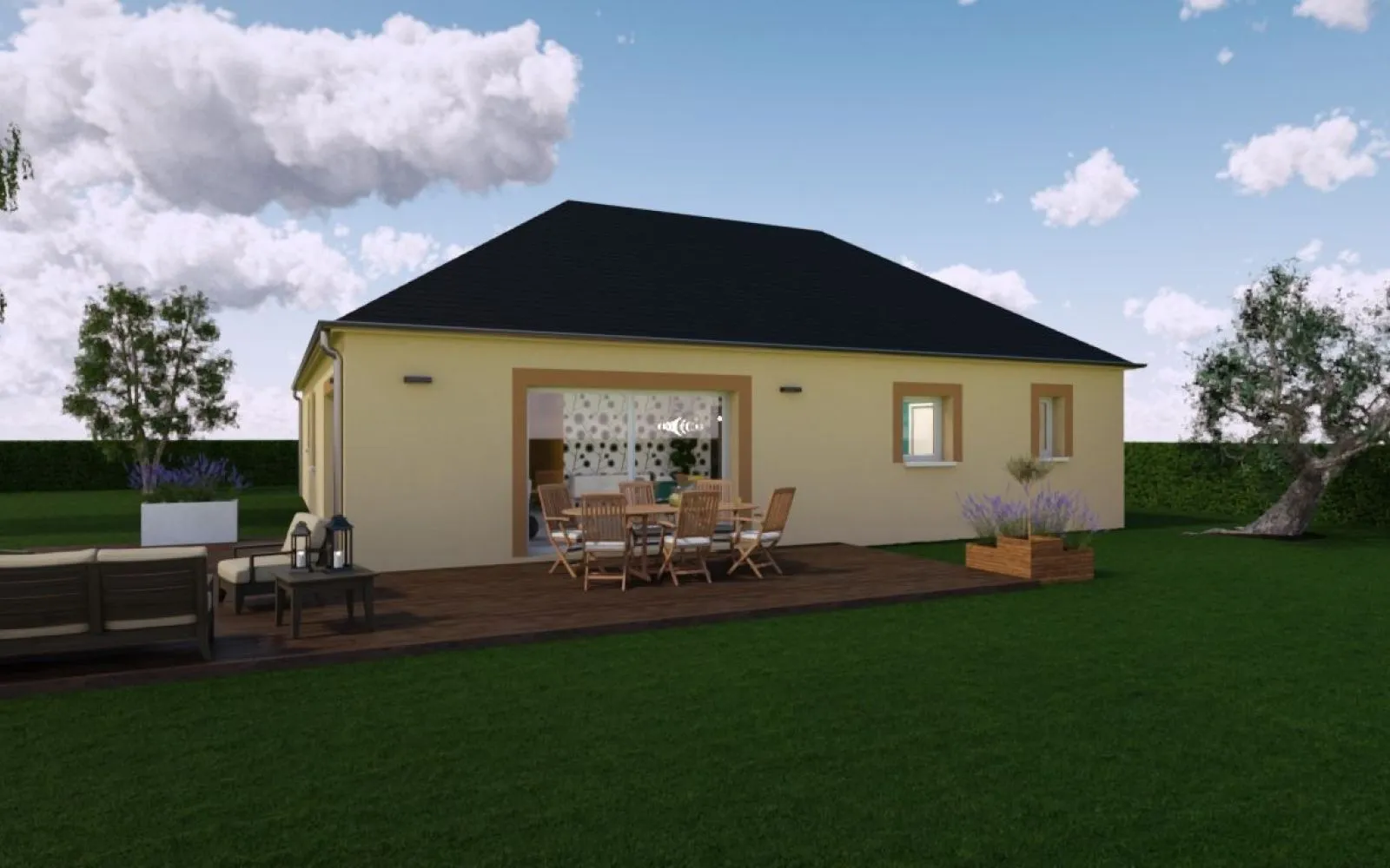 Projet de construction d'une maison 117 m² avec terrain à GUIGNES (77) à Guignes — photo 3
