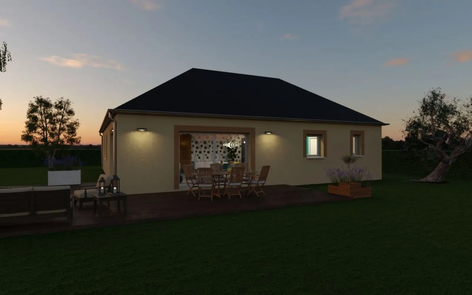 Projet de construction d'une maison 117 m² avec terrain à GUIGNES (77) à Guignes — photo 4
