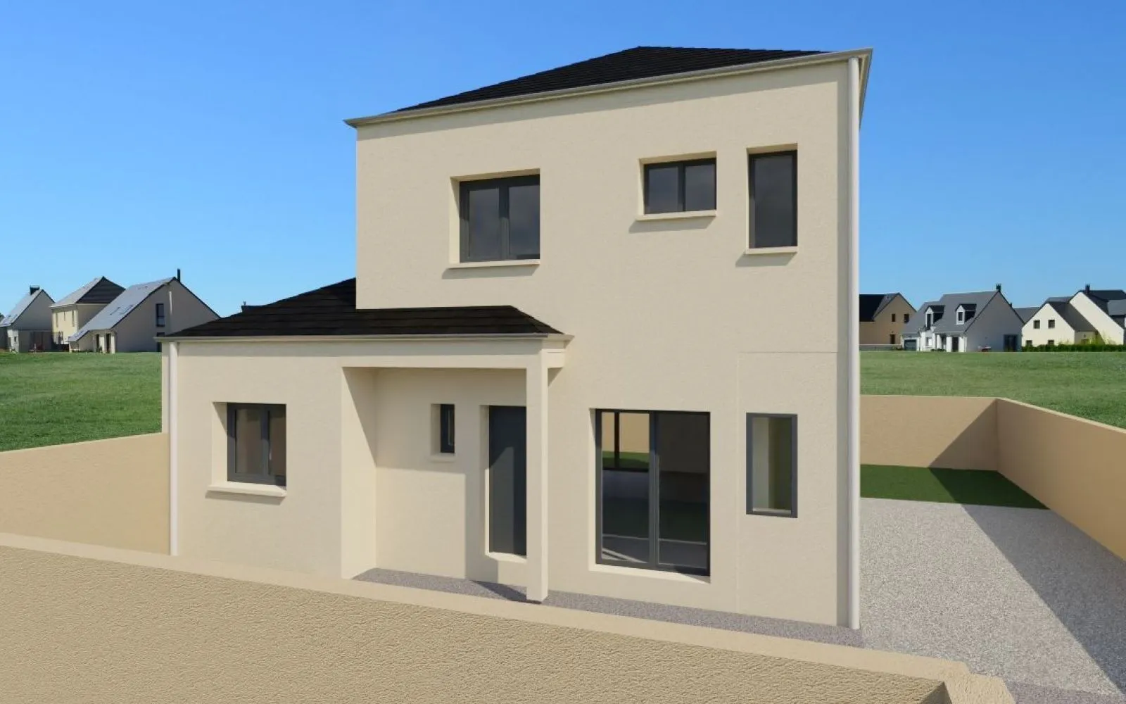 Projet de construction d'une maison 74 m² avec terrain à MAY-EN-MULTIEN (77) à May-en-Multien — photo 1
