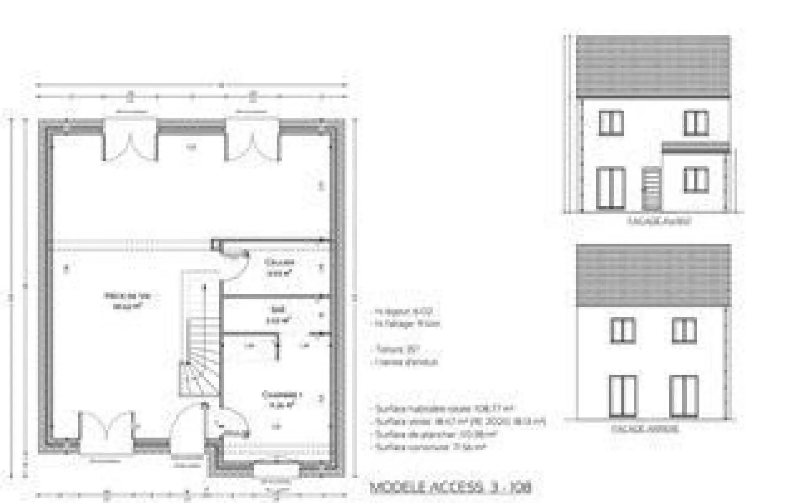 Projet de construction d'une maison 108 m² avec terrain à DAMMARIE-LES-LYS (77) à Dammarie-les-Lys — photo 2