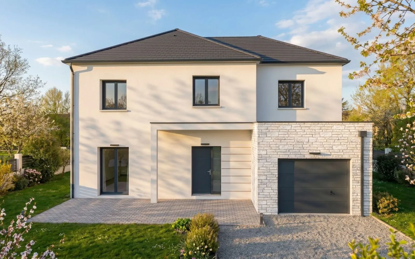 Projet de construction d'une maison 130 m² avec terrain à BAULNE (91) à Baulne — photo 1