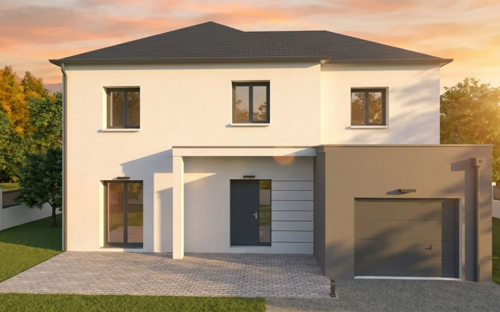 Projet de construction d'une maison 130 m² avec terrain à L'HAY-LES-ROSES (94) à L'Haÿ-les-Roses — photo 1