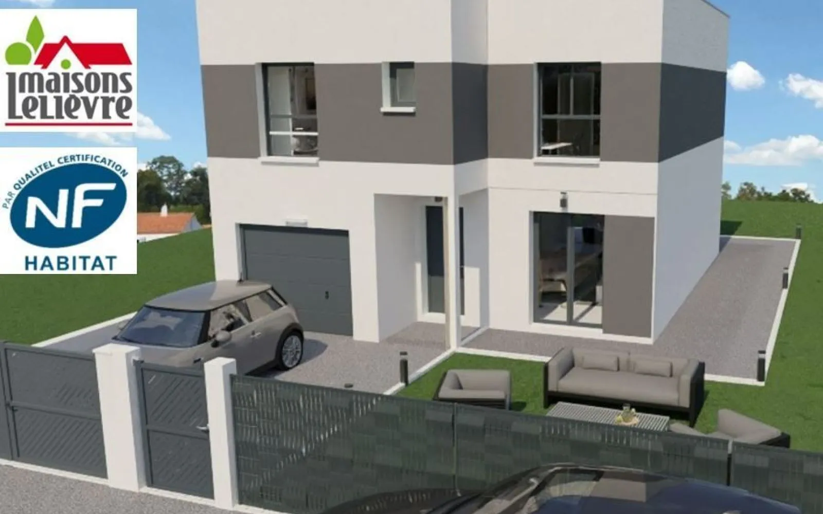 Projet de construction d'une maison R+1 TOIT PLAT de 95 m² à MORANGIS (91) à Morangis — photo 1