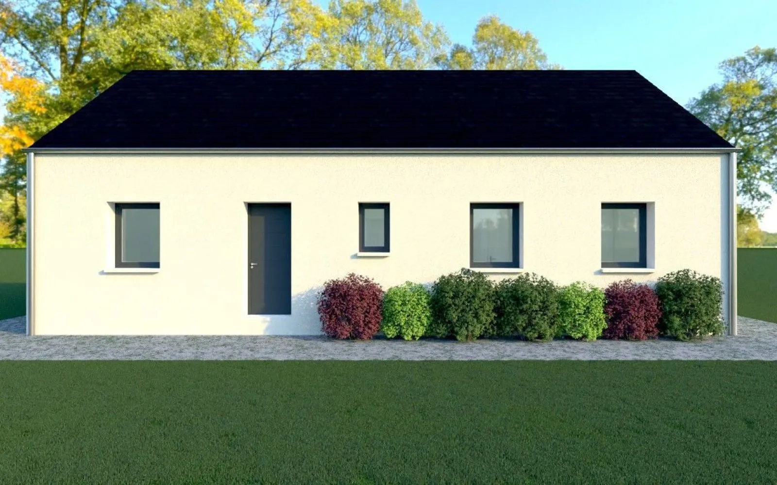 Projet de construction d'une maison 90 m² avec terrain à SAINT-CYR-SOUS-DOURDAN (91) à Saint-Georges-Motel — photo 1