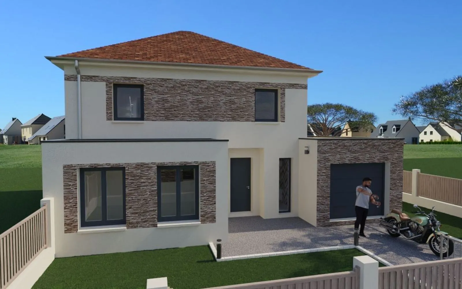 Projet de construction d'une maison 135 m² avec garage accolé à Saint-Fargeau-Ponthierry — photo 5