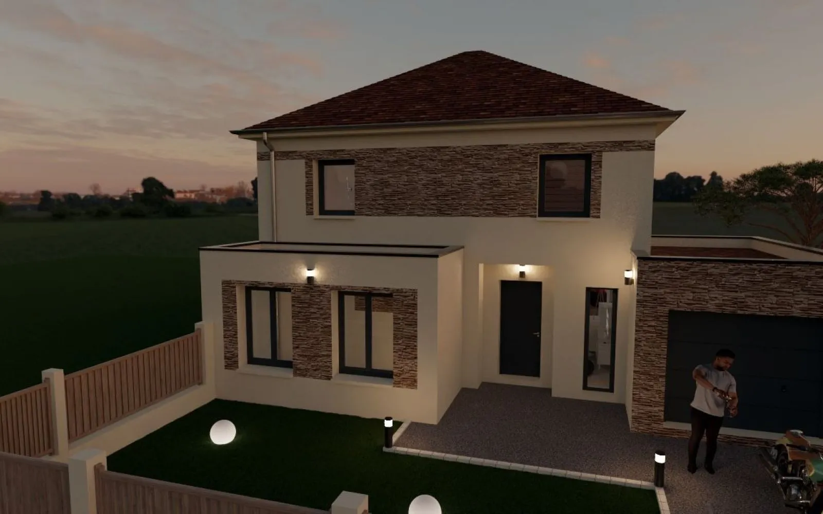 Projet de construction d'une maison 135 m² avec garage accolé à Saint-Fargeau-Ponthierry — photo 6