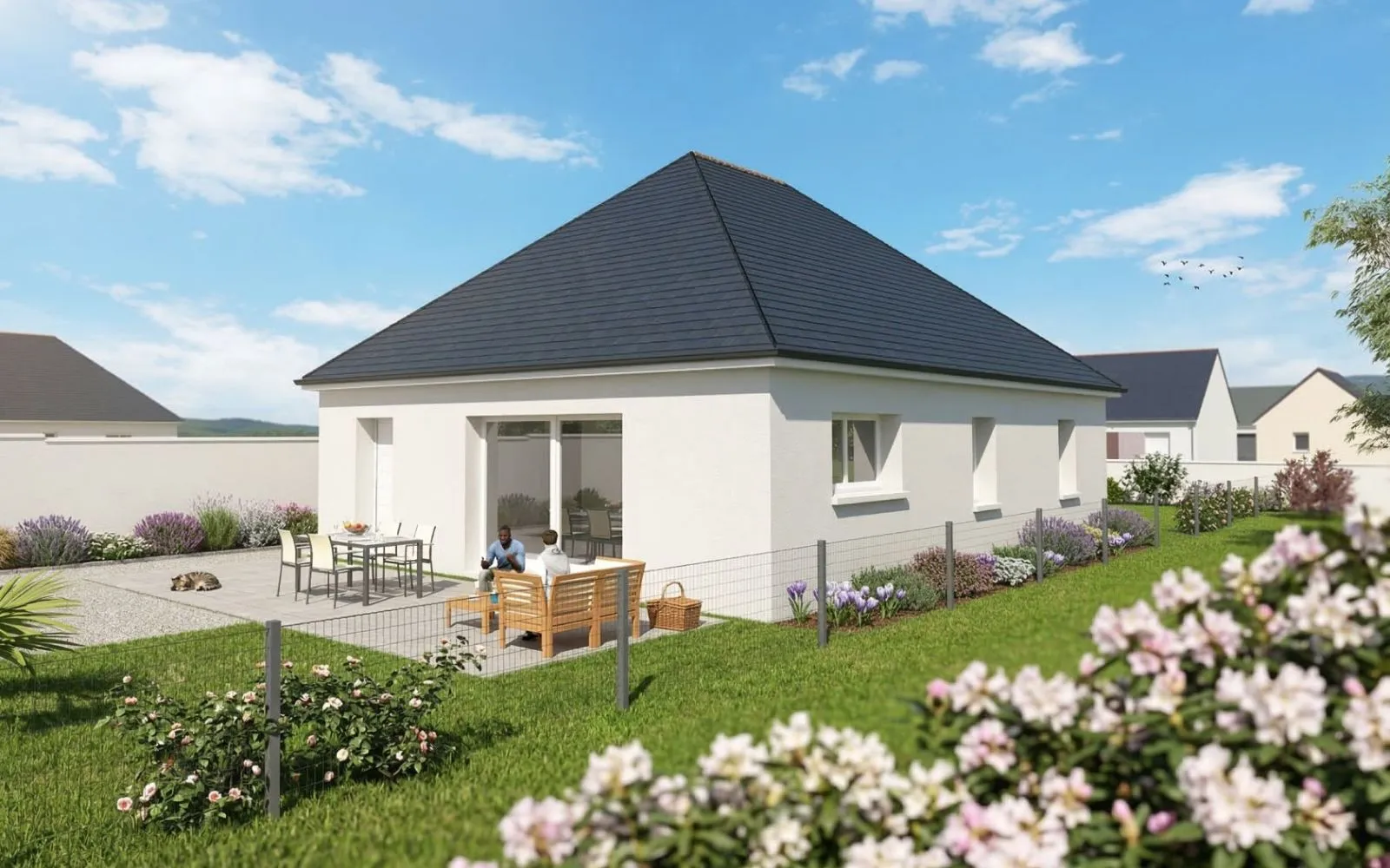 Projet de construction d'une maison 90 m² avec terrain à BONCHAMP-LES-LAVAL (53) à Bonchamp-lès-Laval — photo 1