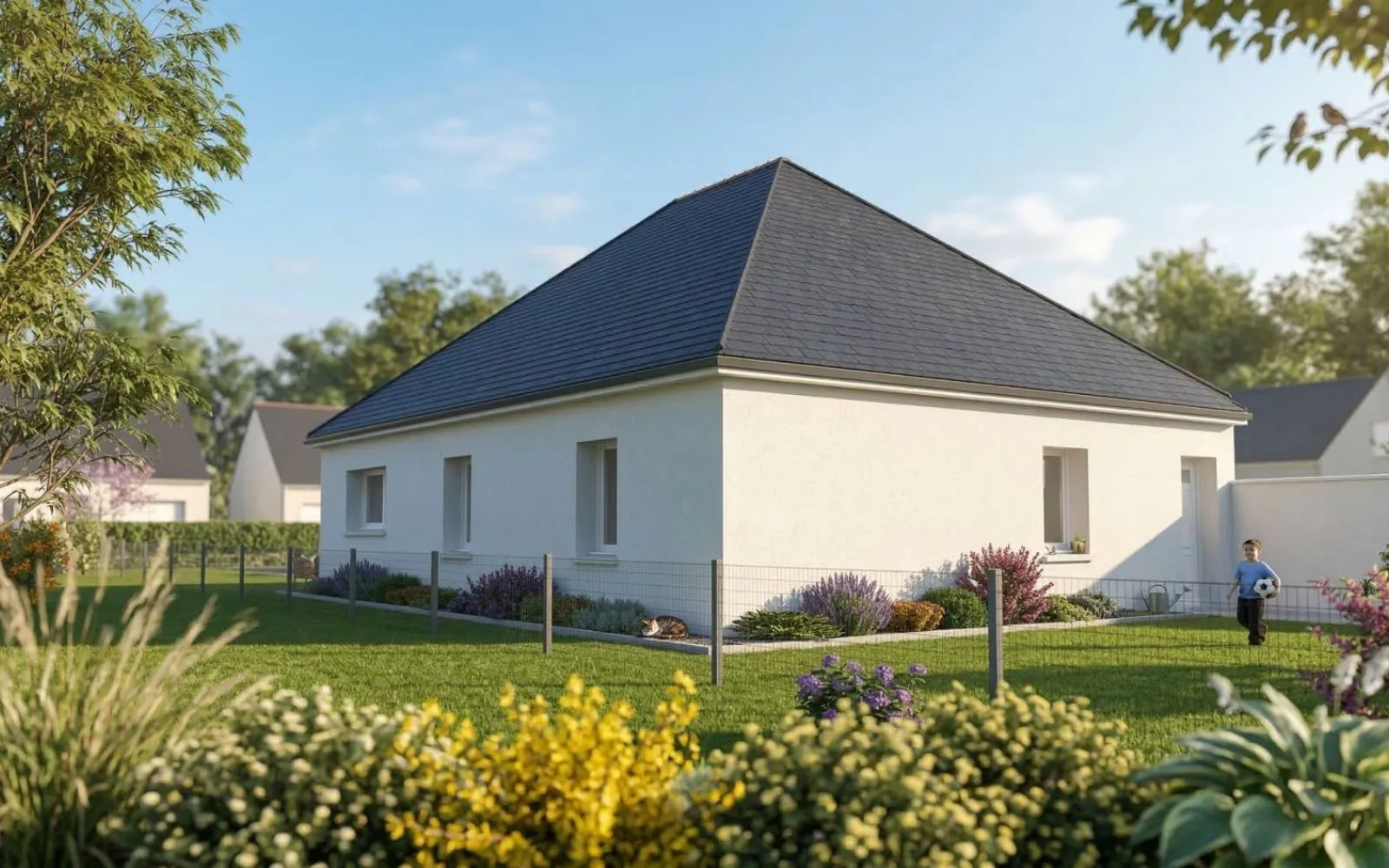 Projet de construction d'une maison 90 m² avec terrain à BONCHAMP-LES-LAVAL (53) à Bonchamp-lès-Laval — photo 2
