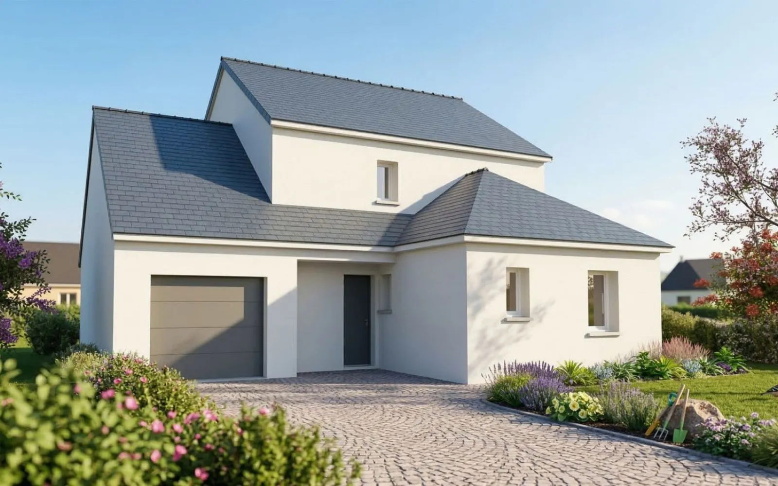 Projet de construction d'une maison 108 m² avec terrain à ASTILLE (53) à Astillé — photo 1