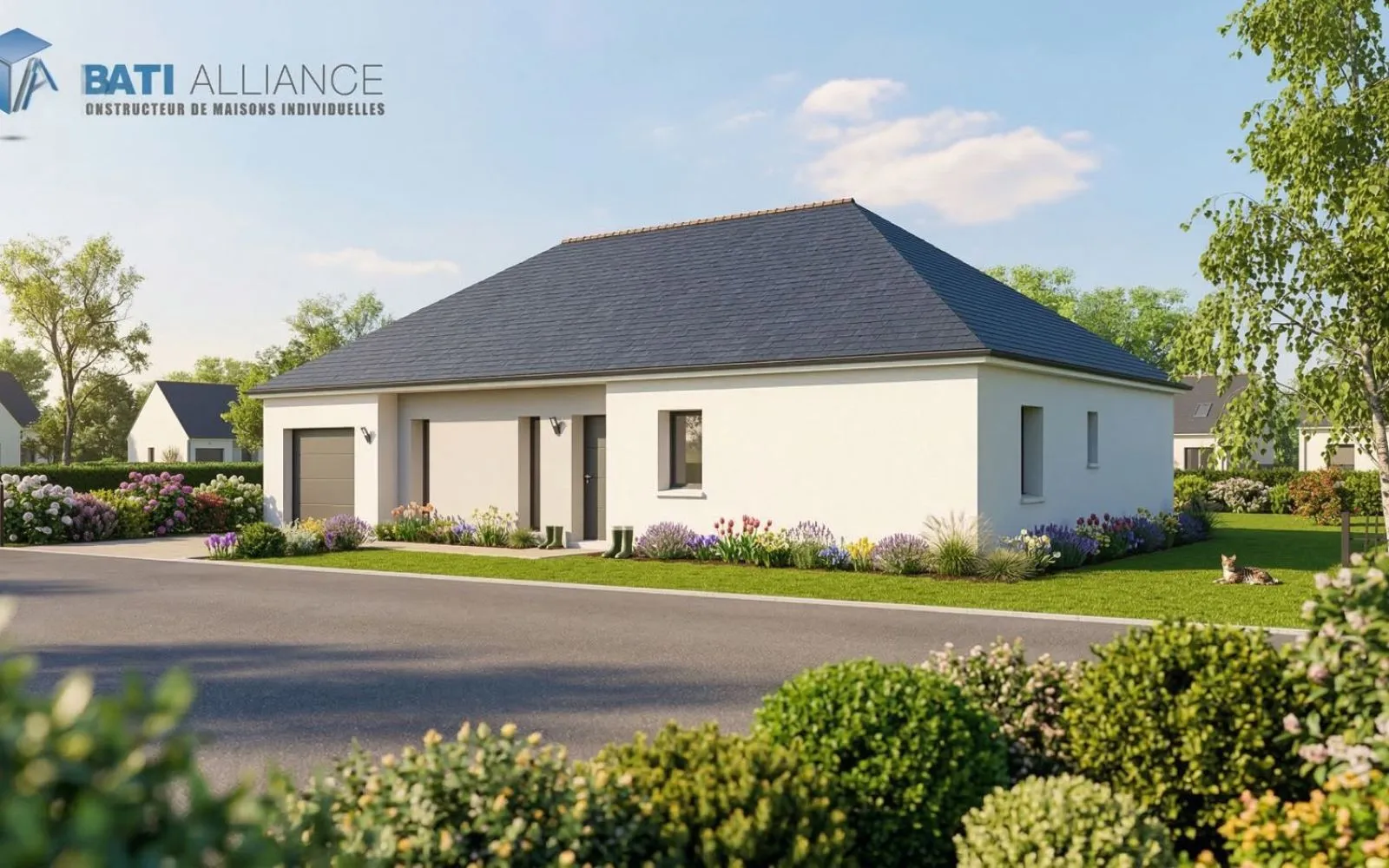 Projet de construction d'une maison 95 m² avec terrain à GORRON (53) à Gorron — photo 1