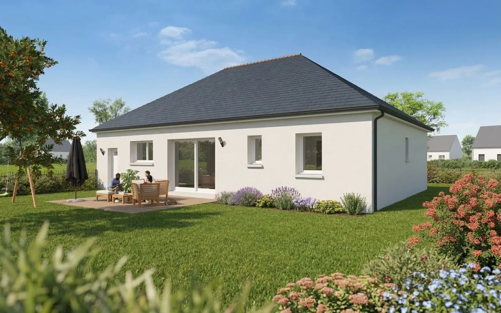 Projet de construction d'une maison 80 m² avec terrain à ENTRAMMES (53) à Entrammes — photo 2