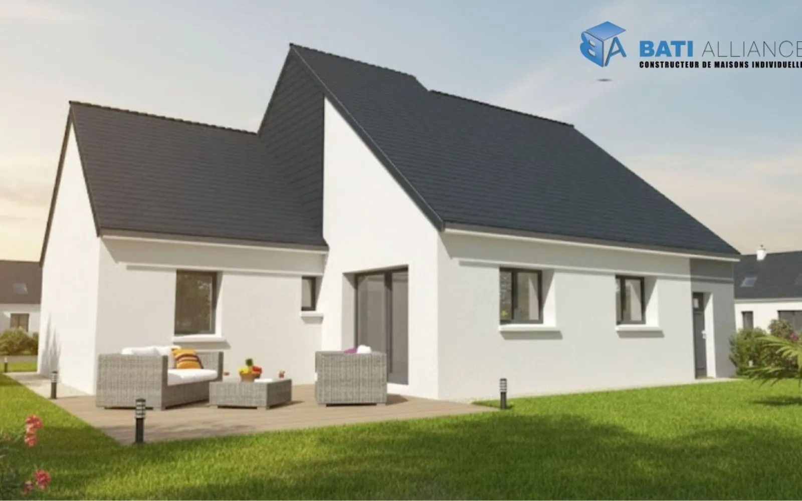 Projet de construction d'une maison 80 m² avec terrain à AMBRIERES-LES-VALLEES (53) à Ambrières-les-Vallées — photo 2