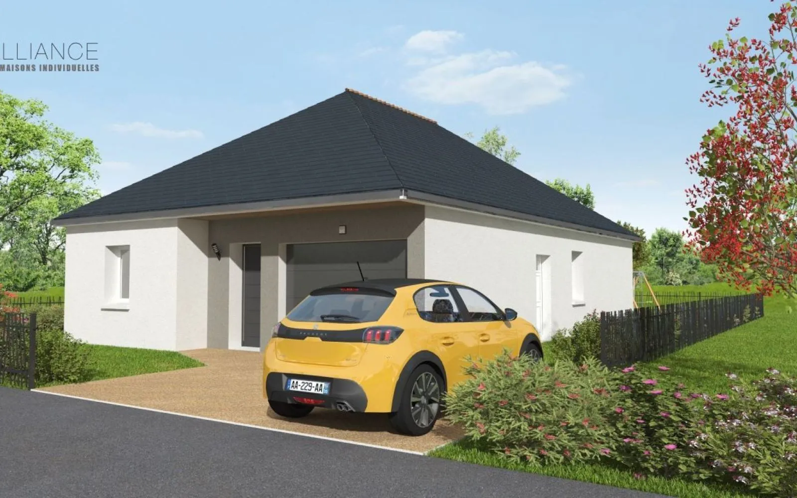 Projet de construction d'une maison 88 m² avec terrain à FORCE (53) à Forcé — photo 1