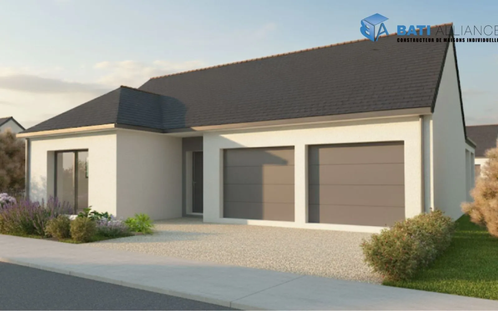 Projet de construction d'une maison 103 m² avec terrain à CRAON (53) à Craon — photo 1