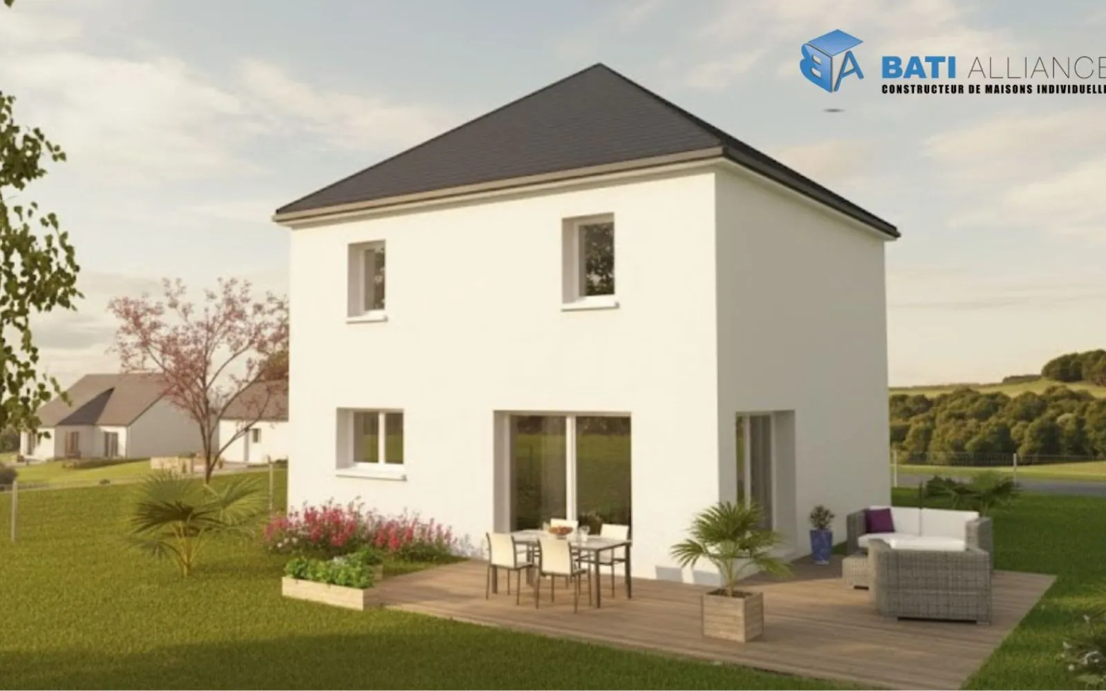 Projet de construction d'une maison 103 m² avec terrain à AHUILLE (53) à Ahuillé — photo 2