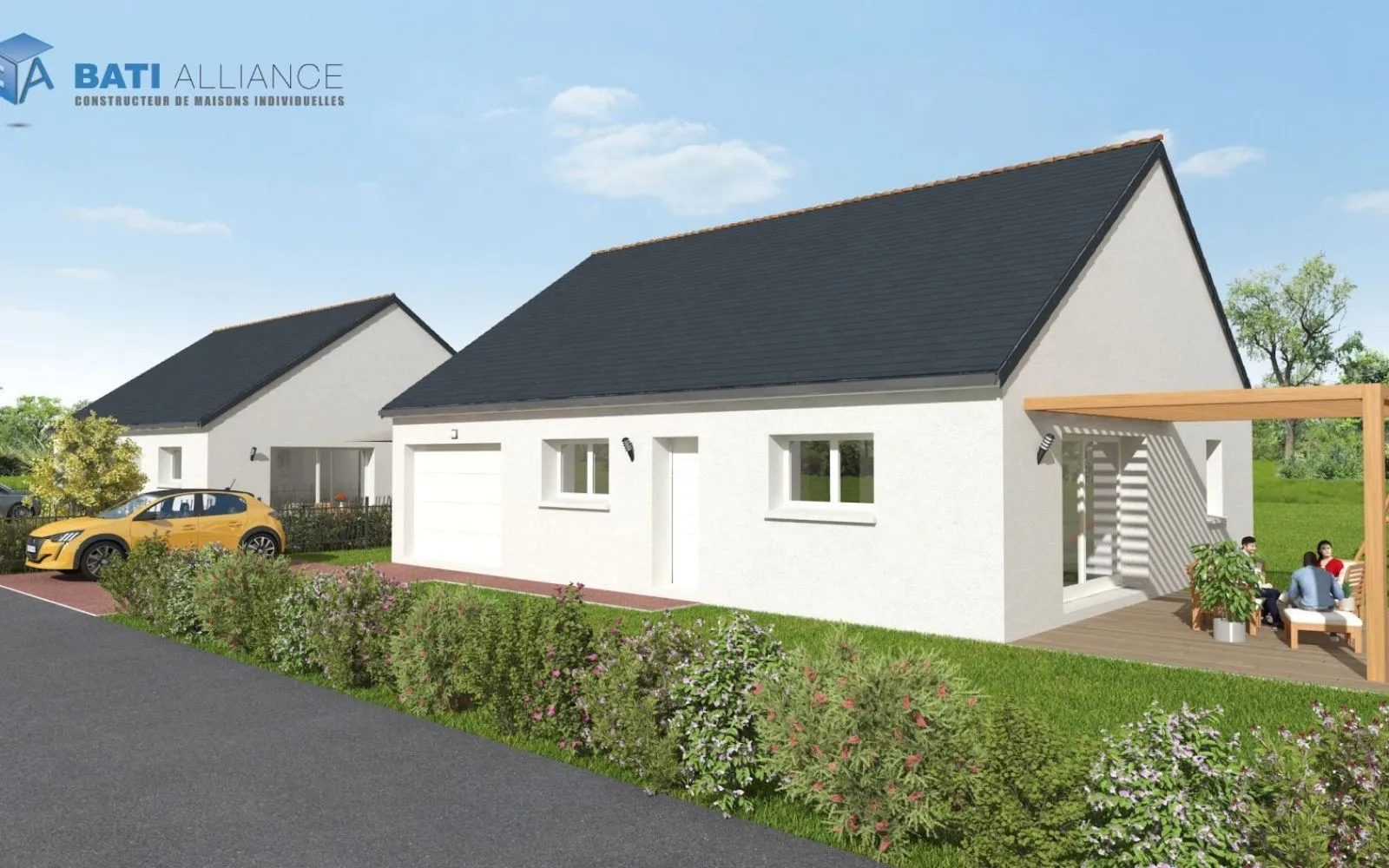Projet de construction d'une maison 90 m² avec terrain à SAINT-GEORGES-LE-FLECHARD (53) à Saint-Georges-le-Fléchard — photo 1